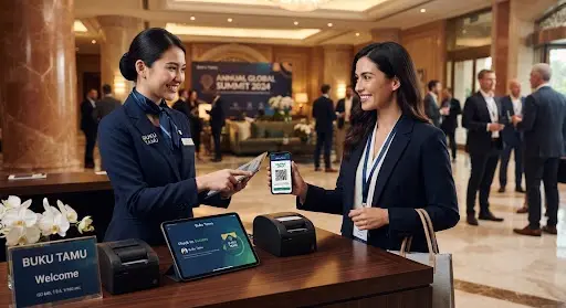 Buku Tamu Digital &Sistem RSVP Onlineuntuk Manajemen Tamu Event Teratur